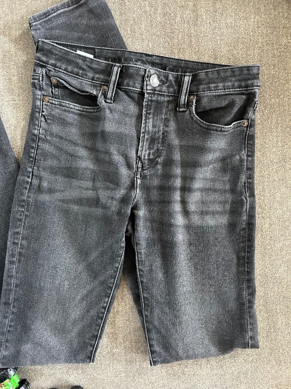 Next Level Flex 30x34 AEO Long Black Jeans